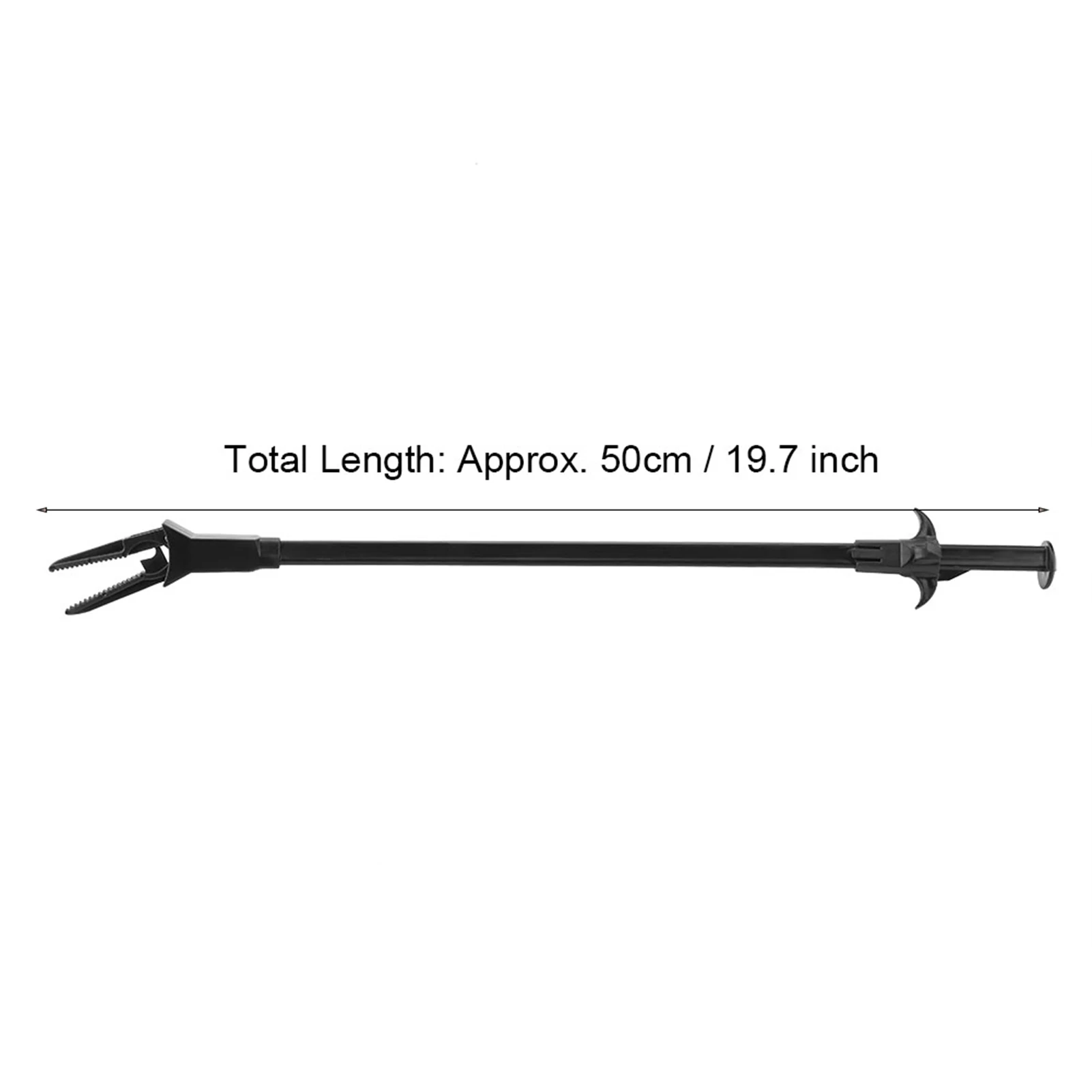 Pinça Plástica para Aquário de 50 cm com Garra Retrátil - Imagem 2