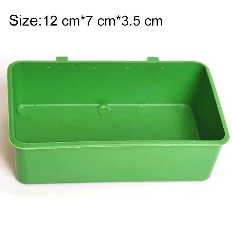 Banheira para Pássaros Pequenos de Plástico Verde para Gaiola 12 cm - Imagem 6