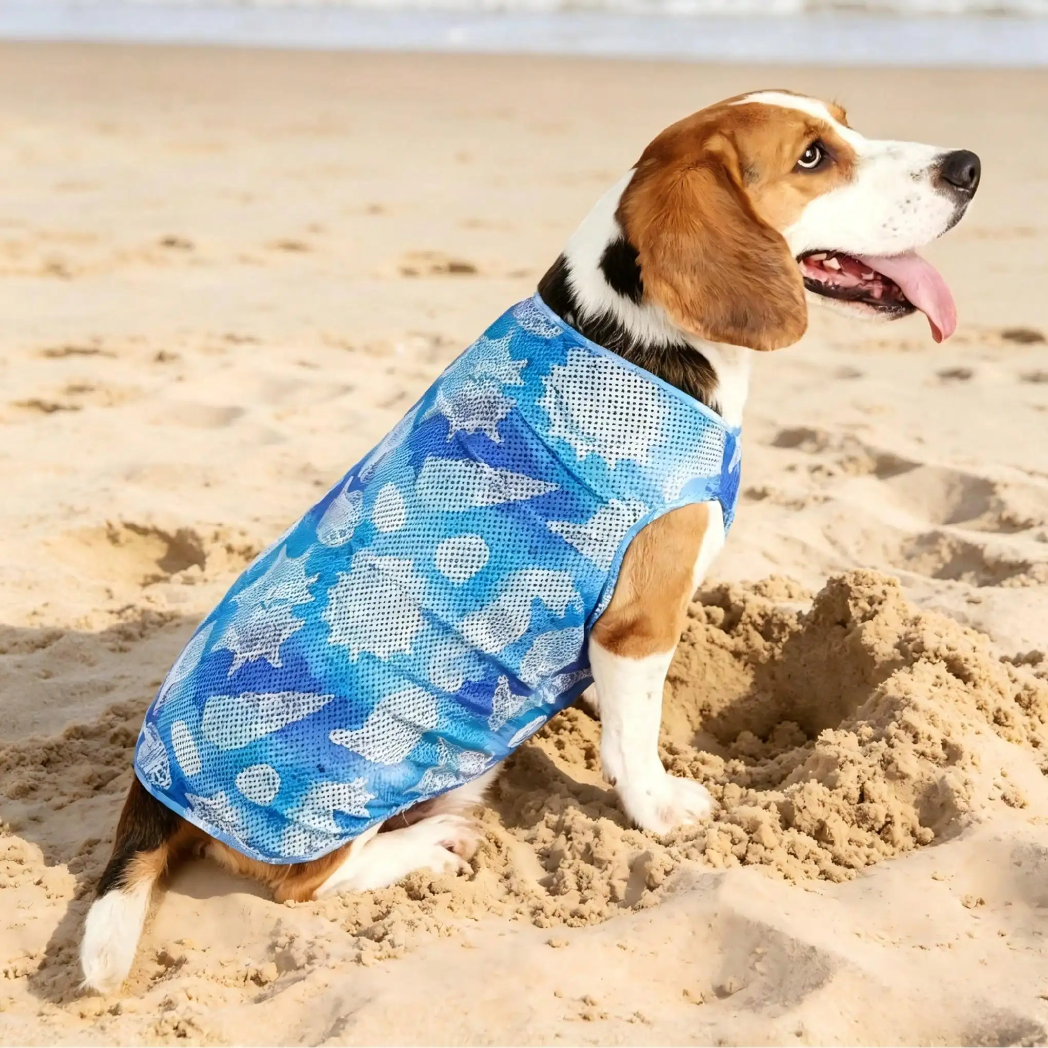 colete para cães poliéster respirável
