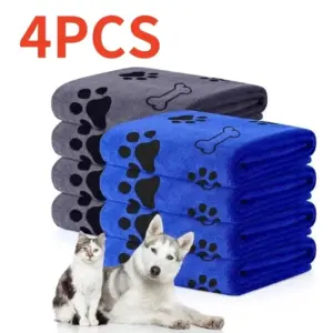 toalha de banho microfibra para cães