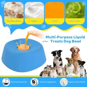tapete de lamber para pets anti-transbordamento