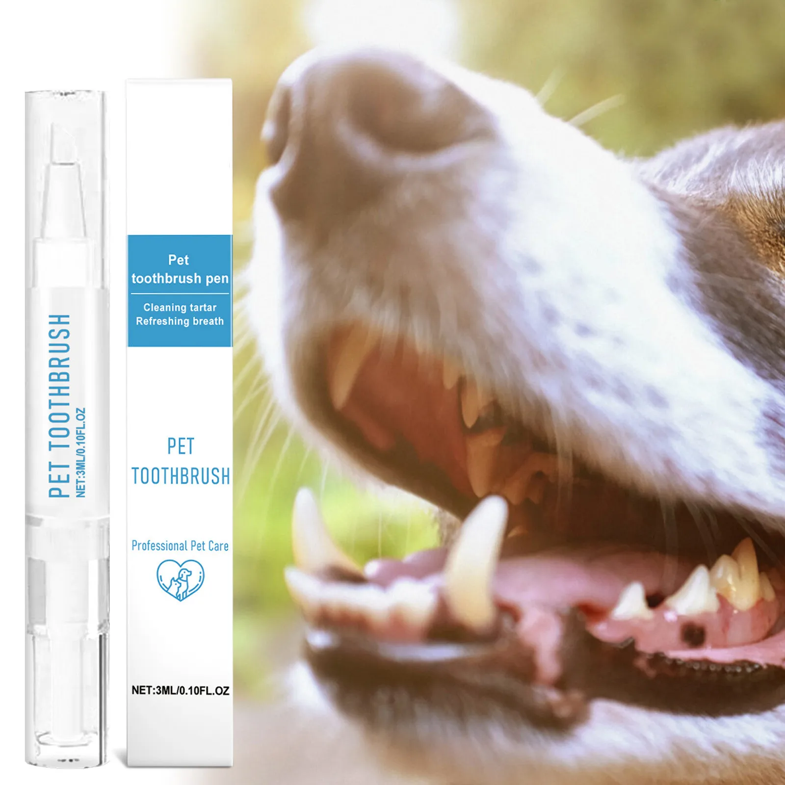 Caneta Escova de Dentes para Cães e Gatos com 3 ml e Ponta Macia - Image 4