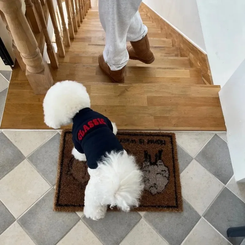 Moletom Pulôver para Cães Pequenos de Inverno Cinza Claro - Imagem 3