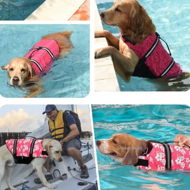 Colete Salva-Vidas para Cães com Faixas Refletivas - Imagem 6