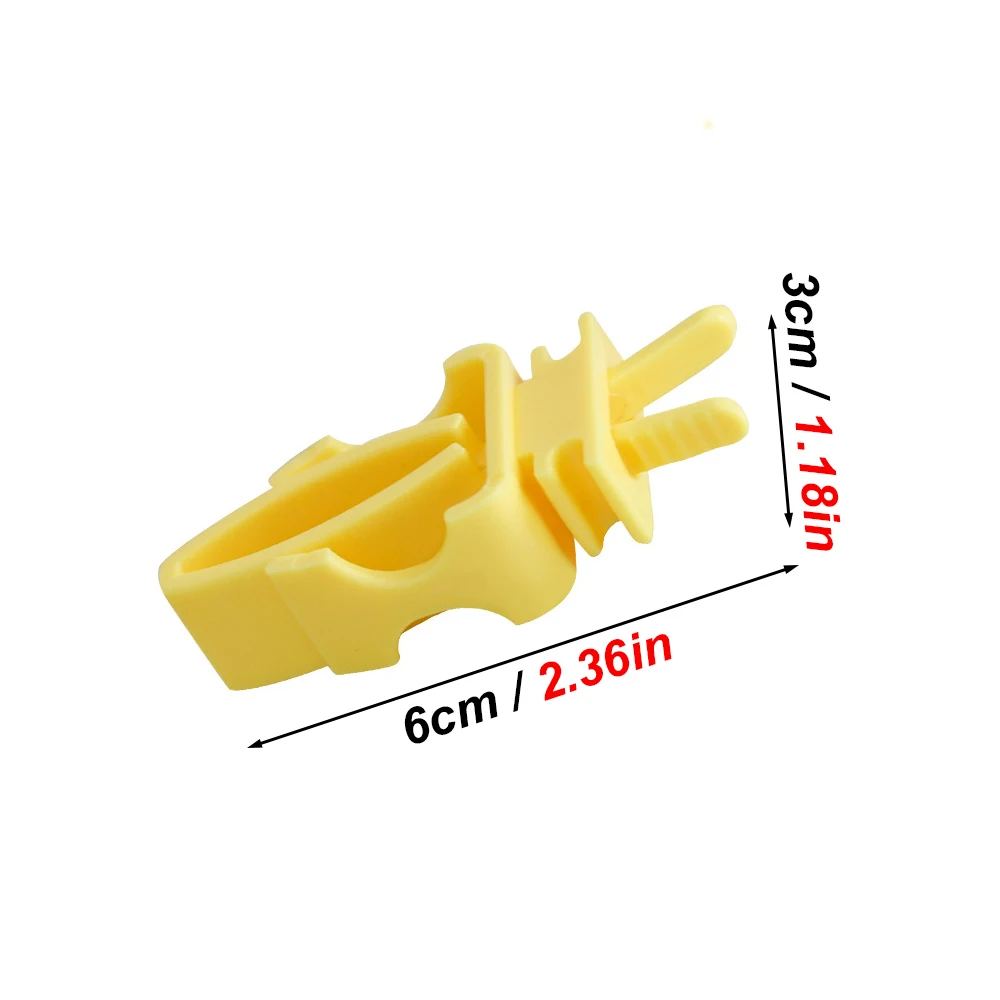 Suporte de Comida para Pássaros de Plástico para Gaiola - Imagem 2