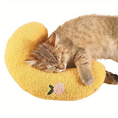 Almofada Lua para Gatos de Pelúcia Super Macia - Imagem 5