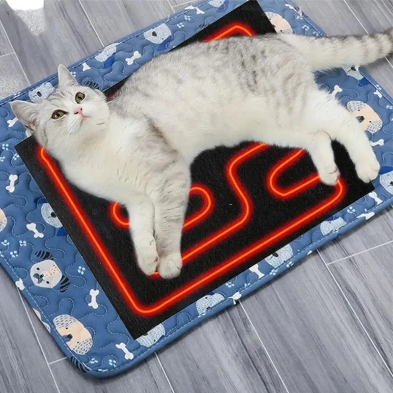 Tapete Aquecido USB para Cães e Gatos Dobrável 25x30cm - Image 3