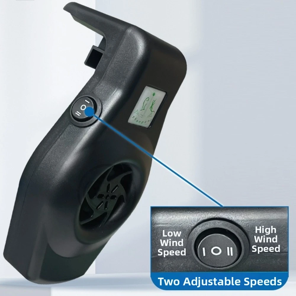 Mini Ventilador para Aquário USB de PC 3,8 W com Fixação na Parede - Imagem 5