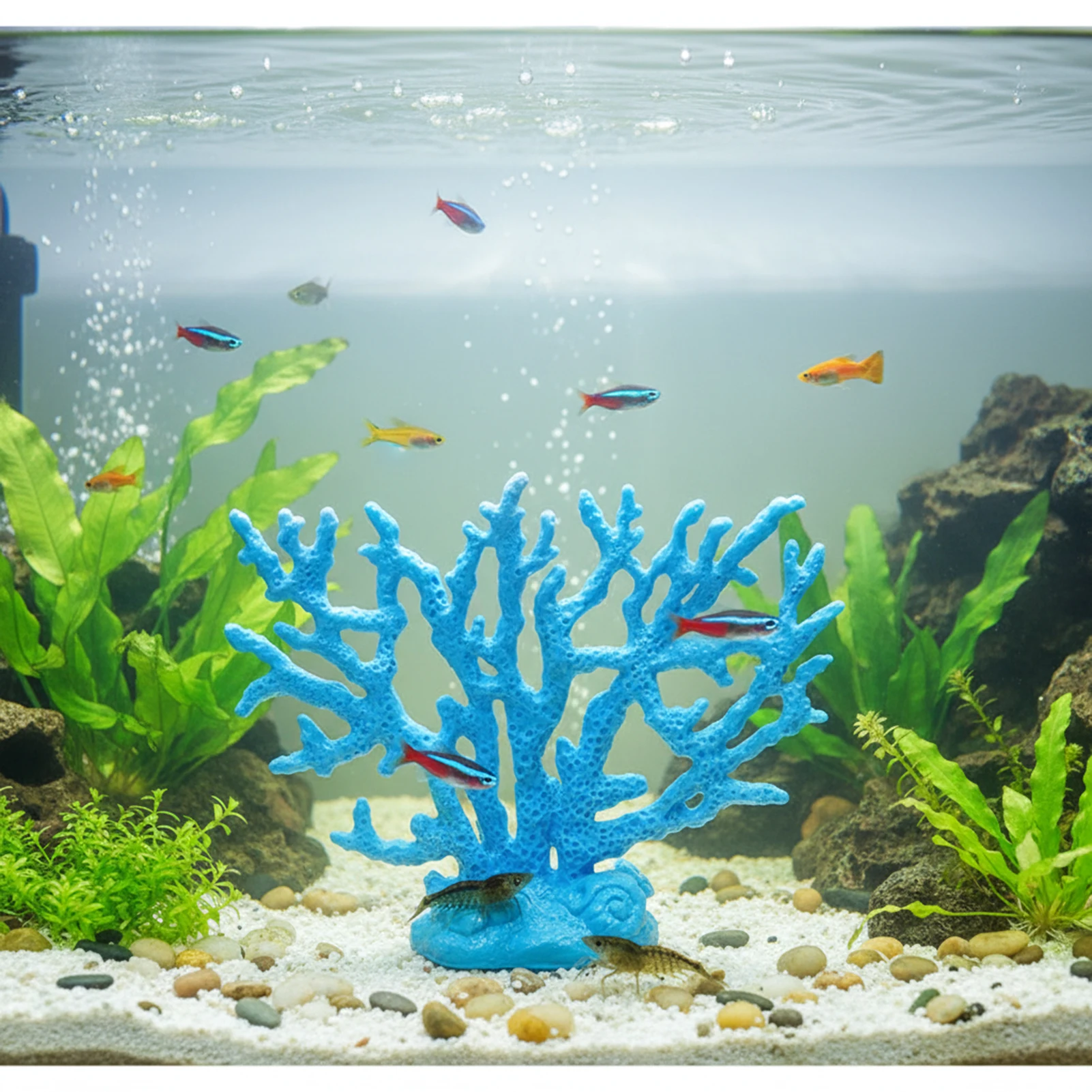 Decoração de Coral Artificial para Aquário 10x7,5x2,4 cm - Imagem 5