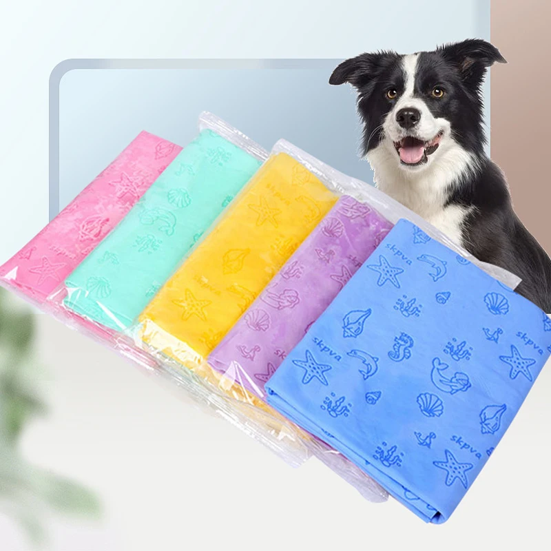 Toalha Absorvente para Pets de Imitação de Pele de Veado Lavável - Imagem 2