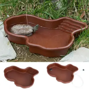 prato para tartaruga com rampa