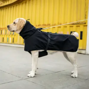 capa de chuva refletiva para cães