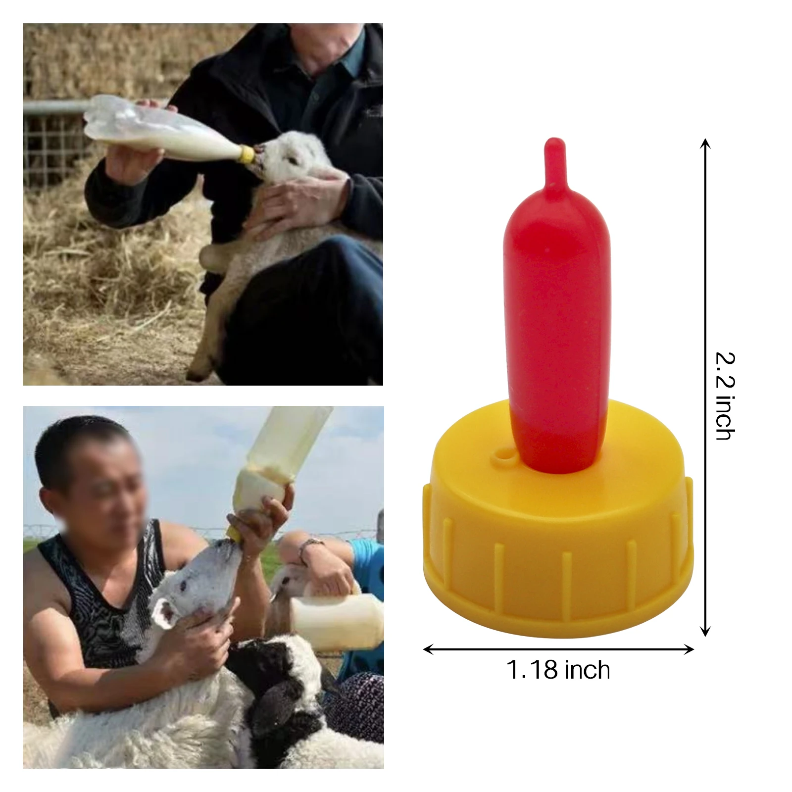 Bico de Silicone para Mamíferos para Garrafas de Refrigerante - Imagem 5