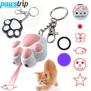 brinquedo laser para gatos recarregável usb