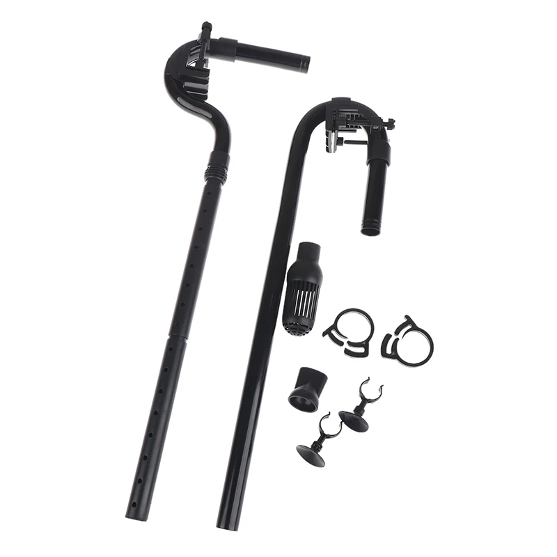 Kit de Tubos para Filtro de Aquário de Plástico Preto - Imagem 5