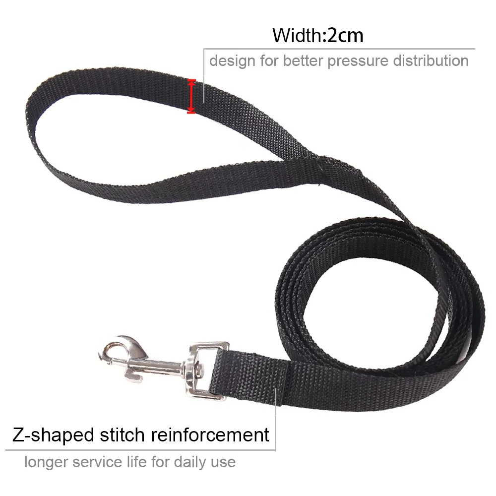 Trela Longa Nylon para Cães e Gatos 1,5 m a 50 m Resistente para Treino - Imagem 5