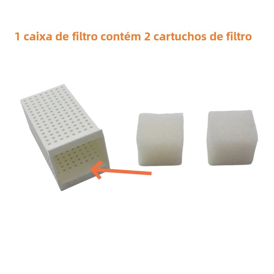 Cartucho de Filtro para Fonte de Água de Cães e Gatos Quadrada - Imagem 4