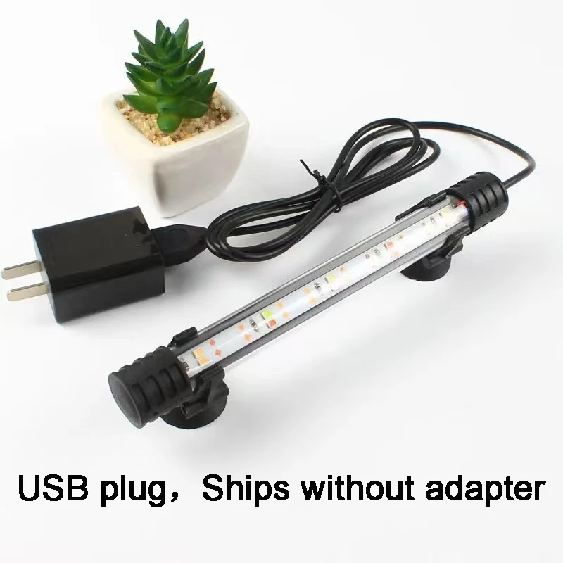 Luz LED para Aquário USB 18-58 cm Submersível para Plantas - Imagem 2