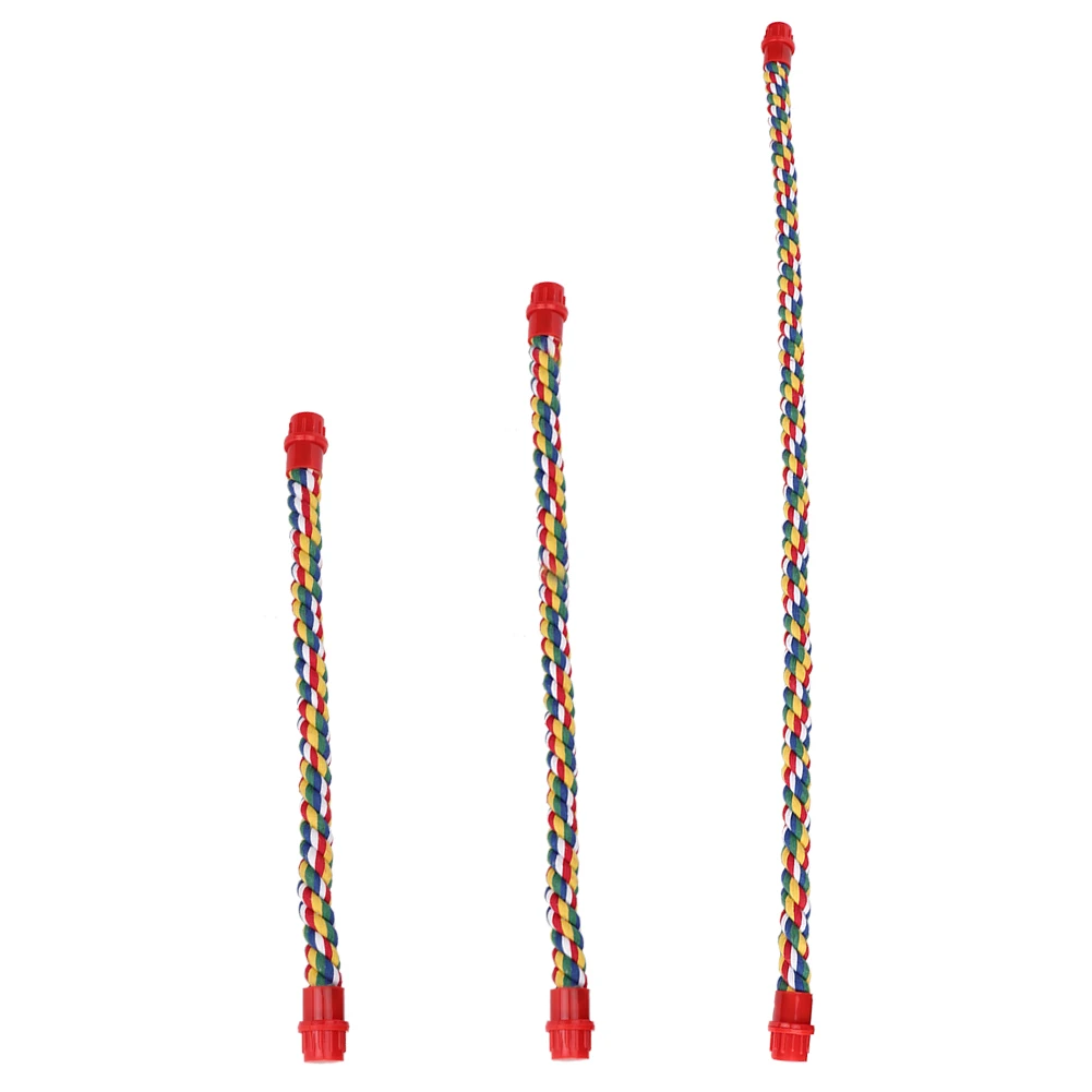 Corda de Algodão para Pássaros Colorida Encaixe na Gaiola - Imagem 2