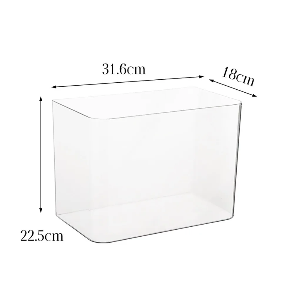 Aquário para Tartarugas de PET+ABS Transparente com Tampa e Orifício de Alimentação - Imagem 4