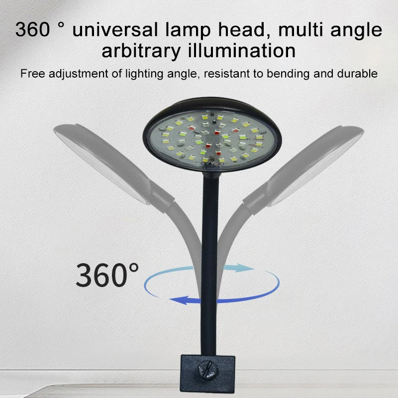 Luminária LED USB para Aquário 5W com Haste Flexível 360° - Imagem 3