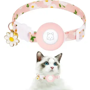 coleira para gato com suporte airtag