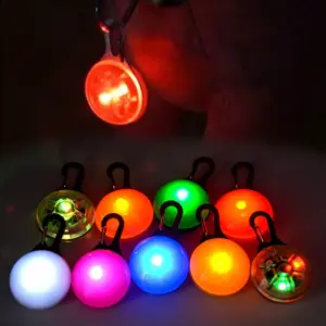 pingente led para cães e gatos
