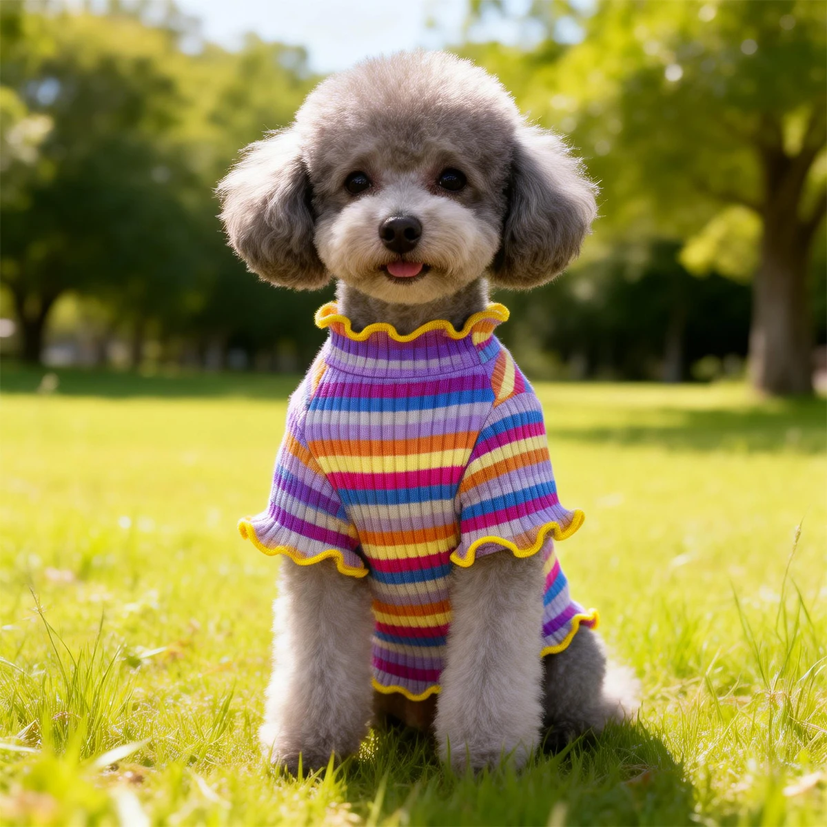 Roupa para Cães Camiseta com Medidas de Peito e Comprimento - Imagem 3