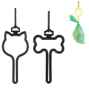 suporte para saco de fezes para guia de cães