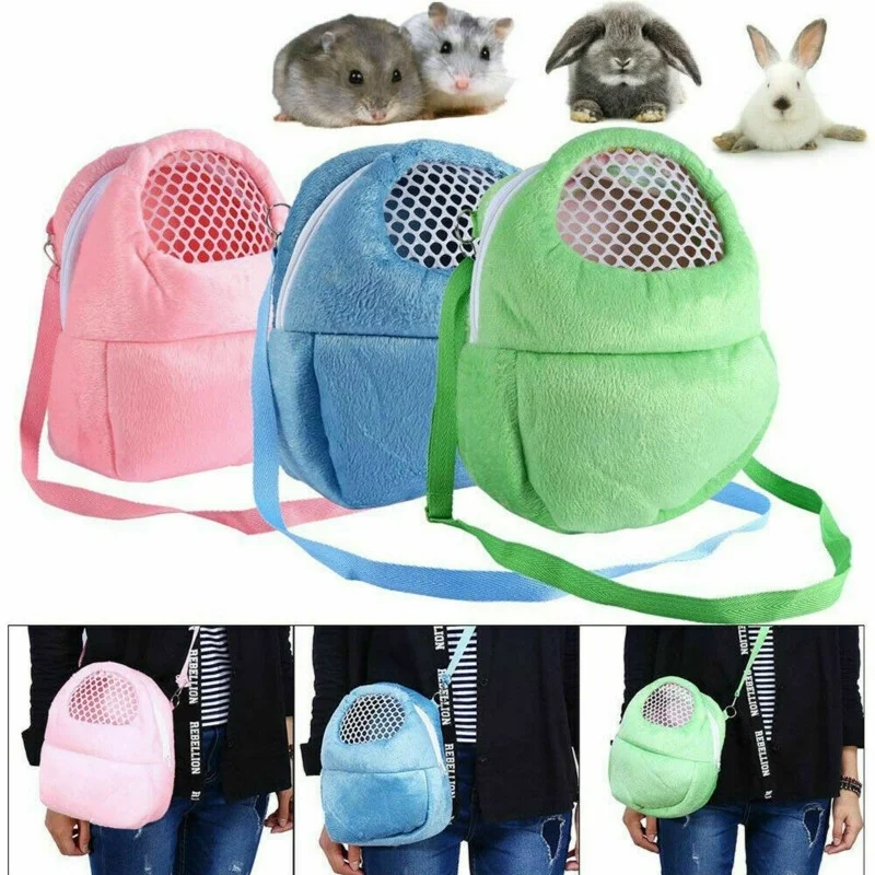 Bolsa de Transporte para Hamster em Veludo Macio e Lavável - Image 2