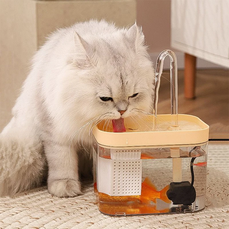 Bebedouro Automático para Gatos e Cães 1,5 L com 3 Modos de Fluxo - Imagem 2