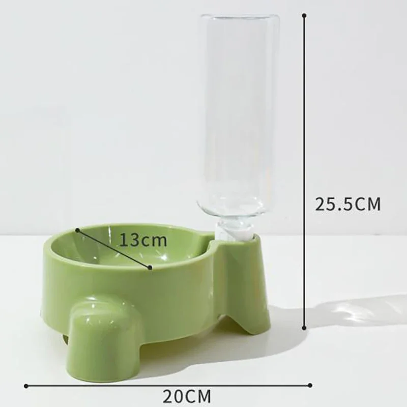 Bebedouro Automático para Gatos de Plástico com Tigela Arredondada - Imagem 2