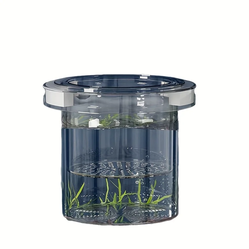 Caixa de Isolamento para Peixes Flutuante Transparente com Alimentador - Imagem 3