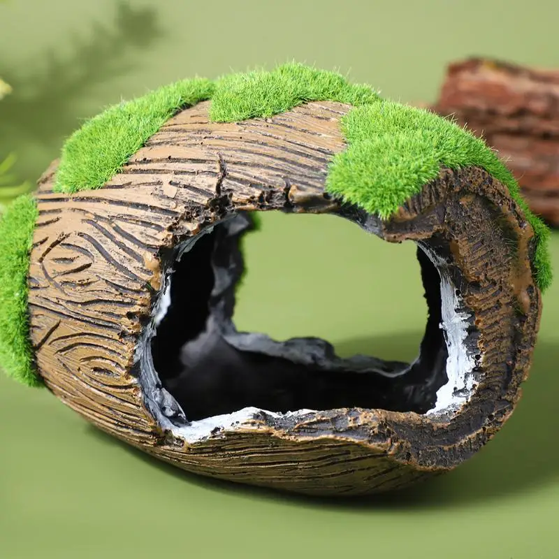 Caverna Esconderijo de Resina para Aquário S 8x7x6cm com Aparência Natural - Imagem 2