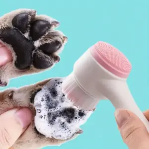 limpador de patas para cães de silicone