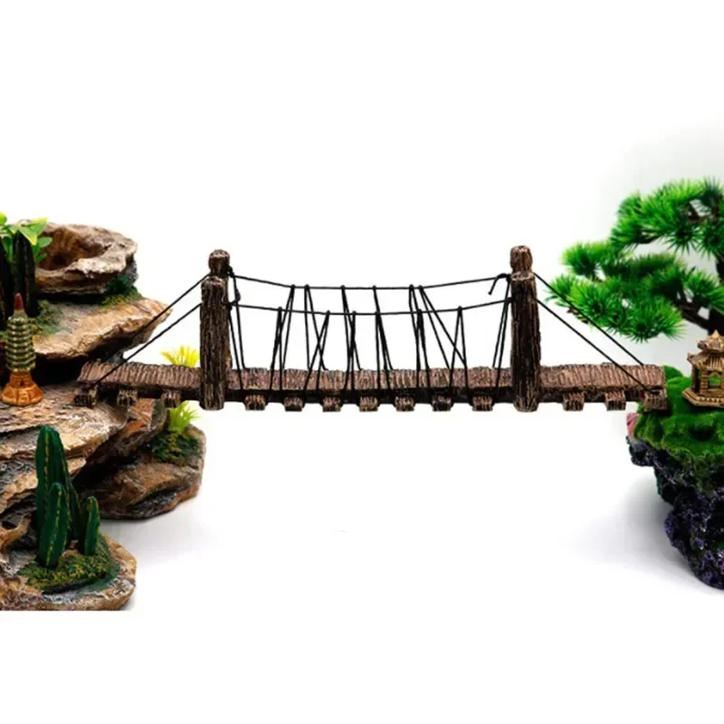 Ponte de Resina para Aquário com Caverna e Esconderijo - Imagem 4