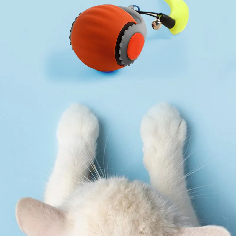 Bola de Brinquedo Elétrica para Gatos com Autoexcitador - Imagem 3