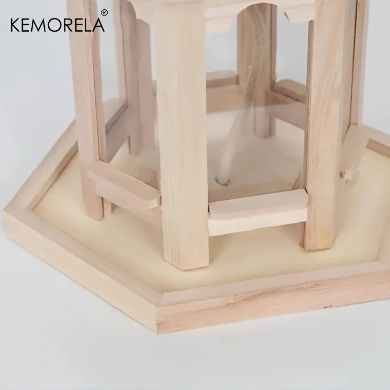 Kemorela Casa Alimentadora para Pássaros de Madeira com Sistema de Água - Image 4