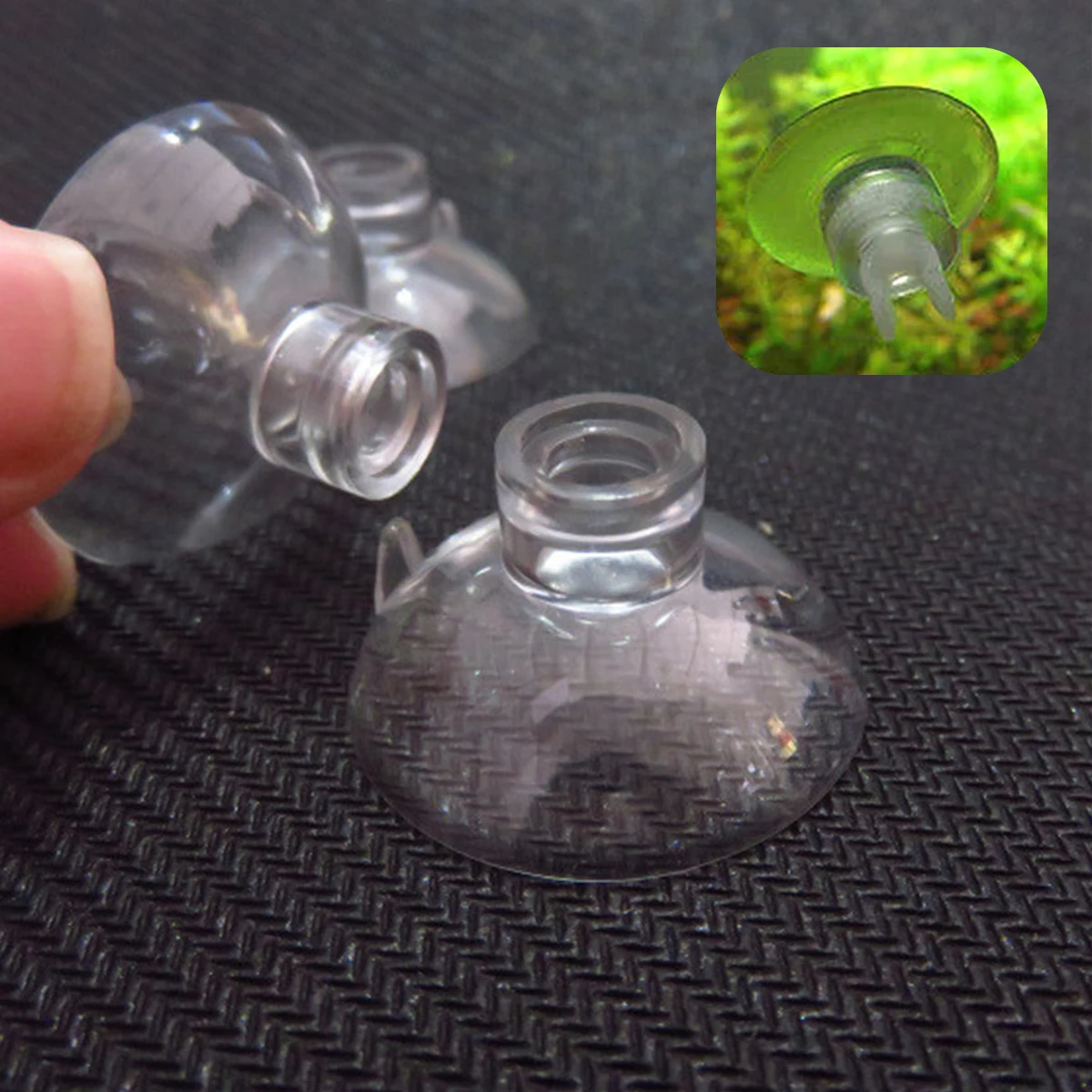 Ventosas para Aquário 21mm 22mm 27mm 30mm com Clipe de Fixação - Imagem 4