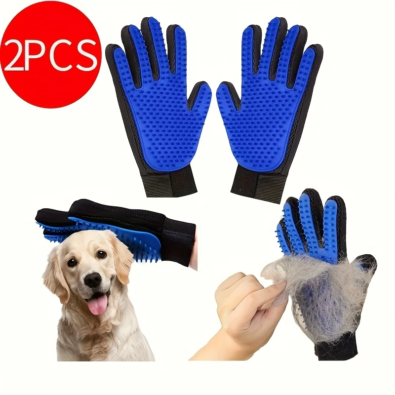 Luvas para Cães e Gatos, 2 peças, para Remover Pelos Soltos - Imagem 5