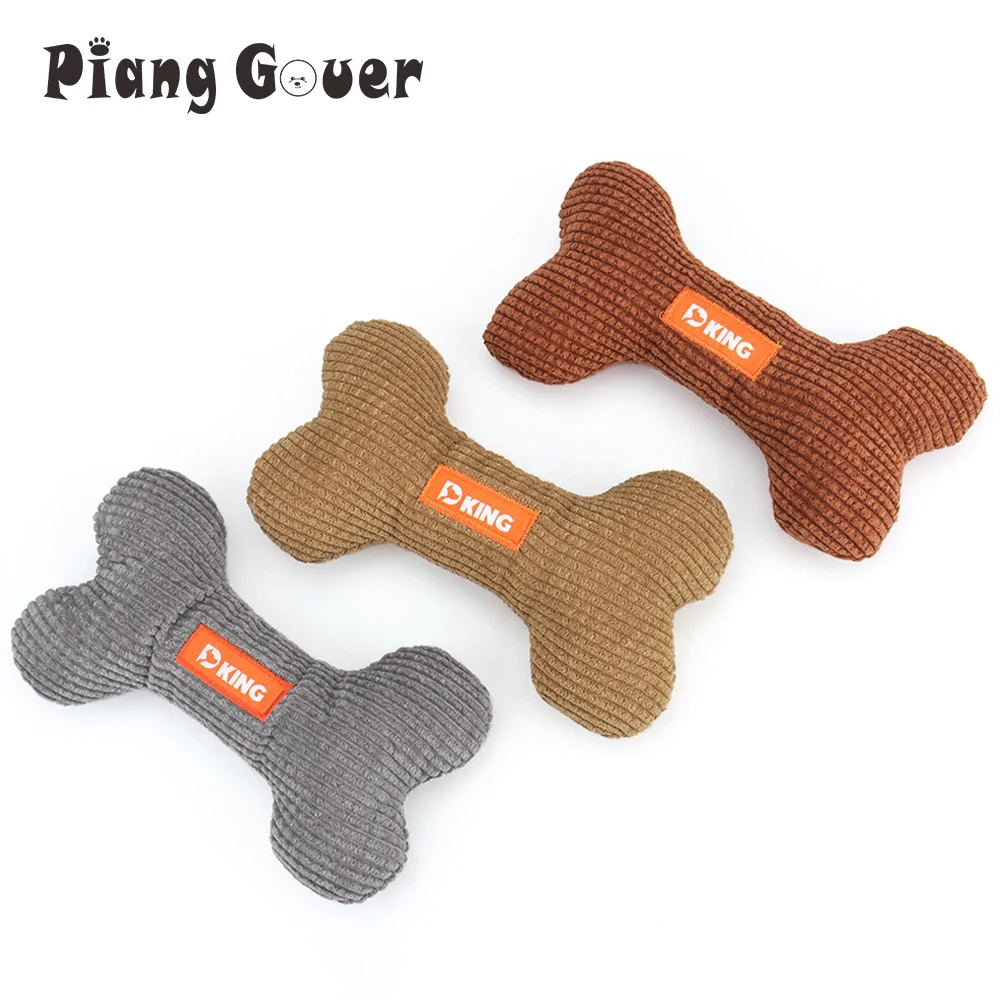 Brinquedo Osso de Pelúcia para Cães Pequenos de 20 cm - Imagem 2