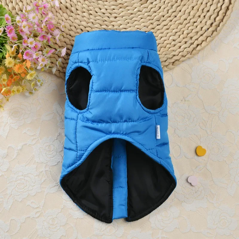 Casaco Acolchoado para Cães Pequenos à Prova de Vento para Inverno - Image 6