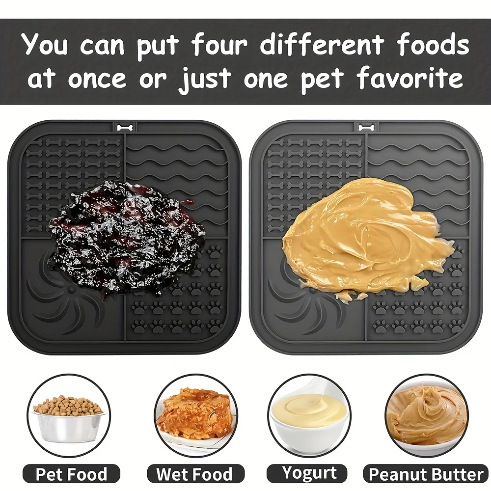 Tapete de Silicone para Cães com Ventosas e Alimentação Lenta - Imagem 6