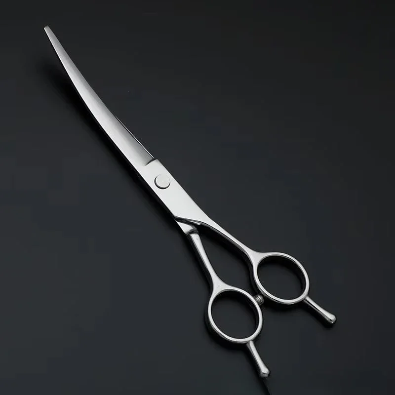 Tesoura Reta para Tosa de Cães e Gatos de Aço Inoxidável 17 cm - Imagem 6