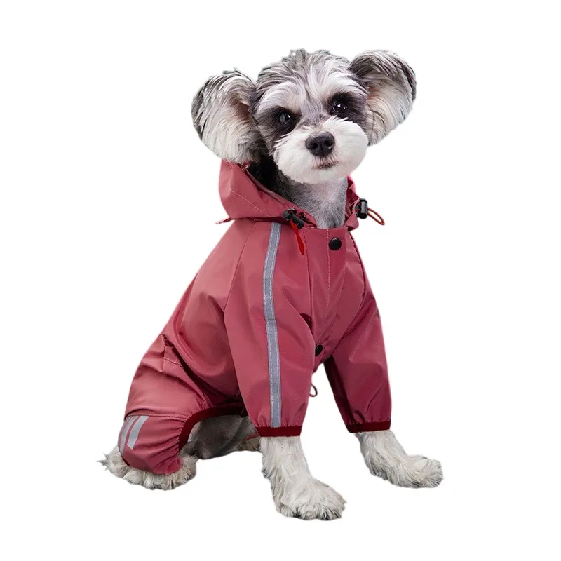 Capa de Chuva para Cães Pequenos Refletiva e Impermeável - Imagem 4