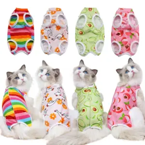 roupa pós-esterilização para gatas