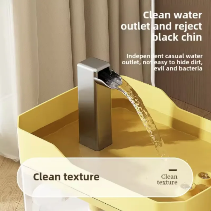 Fonte de Água para Gatos Transparente com Filtro Automático - Imagem 4