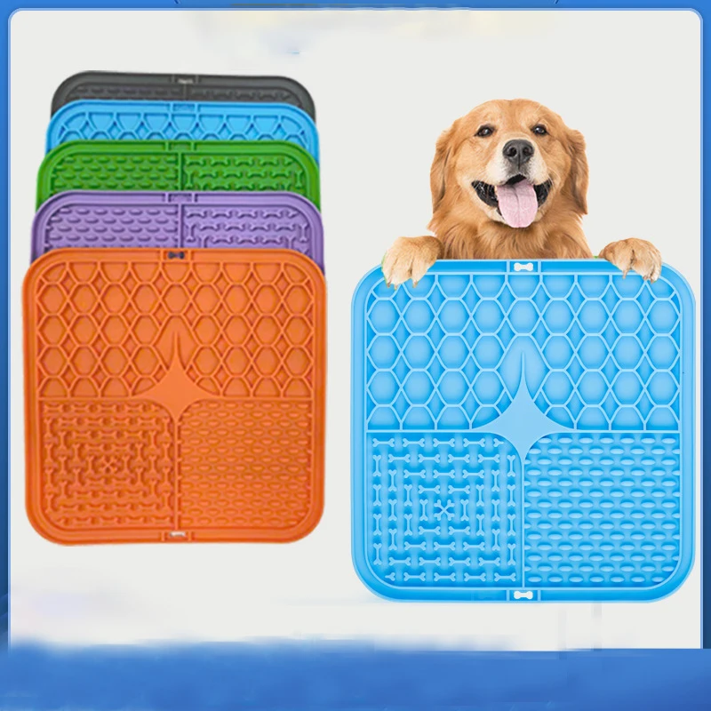 Tapete de Silicone para Lamber para Cães com Ventosa - Imagem 6