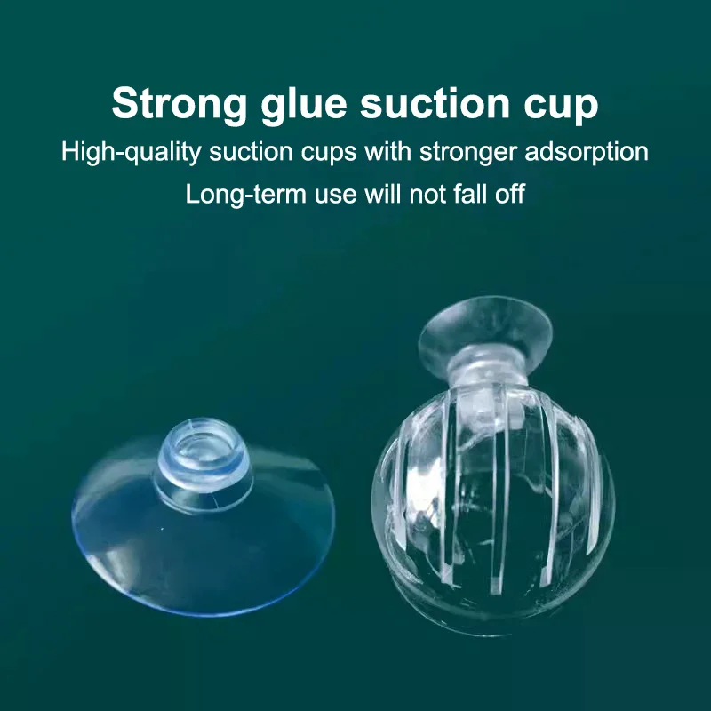 Vaso de Planta Aquática para Aquário de Acrílico Transparente com Sucção - Imagem 4