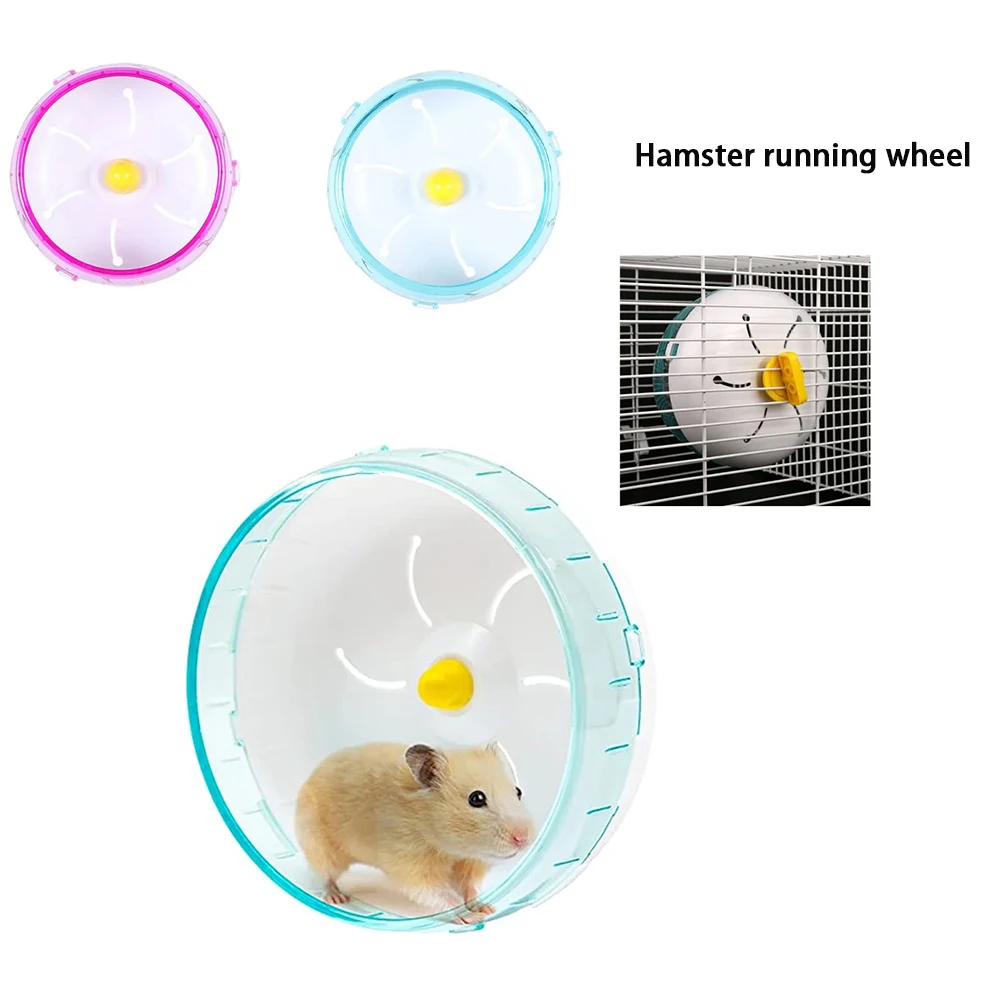 Roda de Exercício para Hamster de Plástico com Fivela de Instalação - Image 4